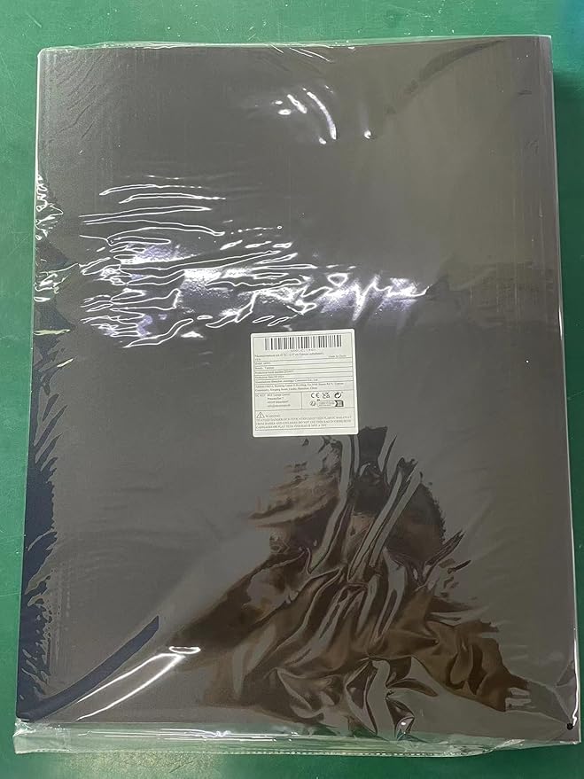 Presentation Book 40 Clear Pockets Sleeves Protectors Art Portfolio Clear Book for Artwork, Report Sheet, Letter (Can Accommodate 24.2 X 18.4inch)