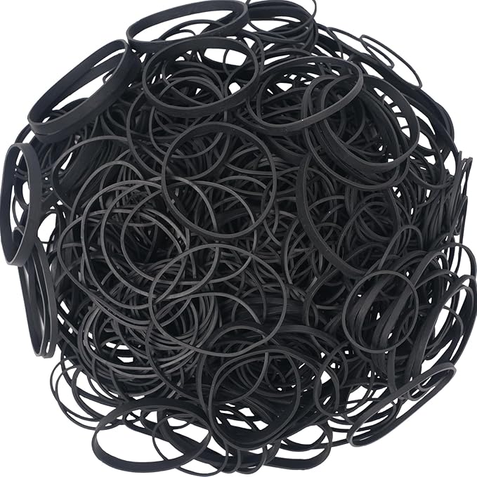 Rubber Bands assorted size black, rubber bands for School Home office supplies size#16 size33,size64(227g/0.5 lbs)
