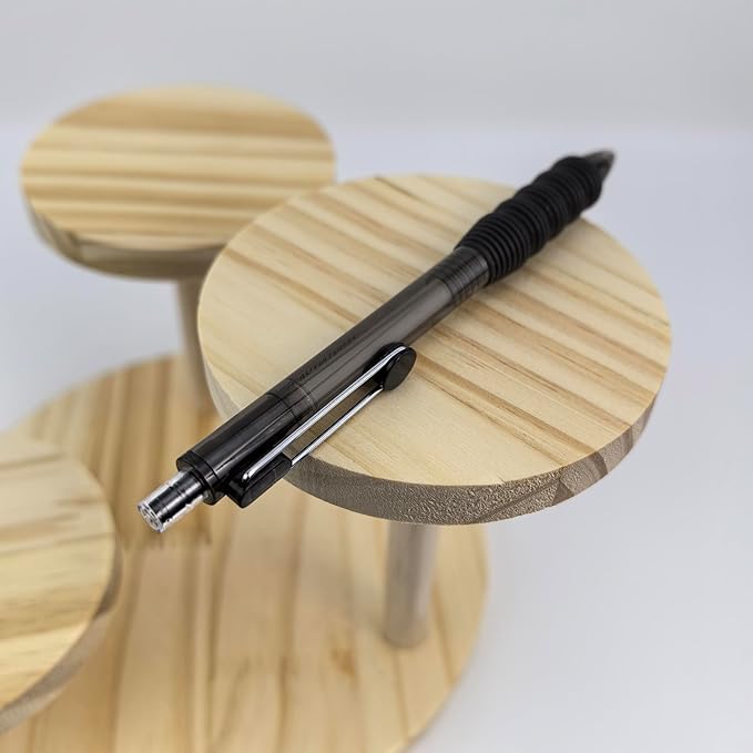 Fengtaiyuan Black Ink, 1.0mm, Retractable Gel Ink Rollerball Pens, Bold Point, Comfortable Grip, Easy Hold, Writting Smooth, 12 Pack (BlackZS10P12)