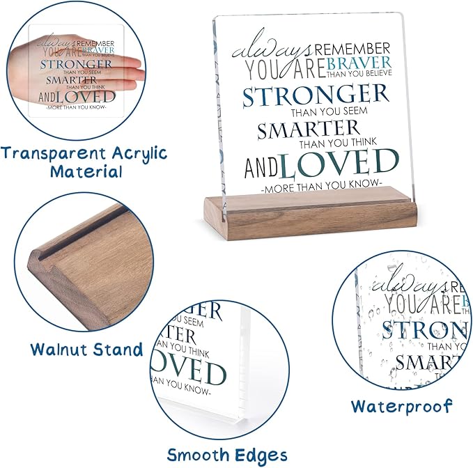 Congratulations Gifts For Women Friends Inspirational Gifts Encouragement Gifts Cheer Up Gifts Motivational Gifts For Women Believe Sign You Are Enough Proud Of You Gifts For Her Farewell Gifts