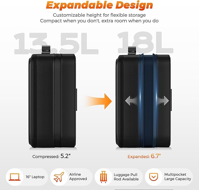 Nacial 5200℉ Fireproof Document Box with Lock, Expandable Document Organizer, Heat Insulated Fireproof Waterproof Box for File Storage, ﻿Portable Sturdy Handle for Important Documents Home Travel