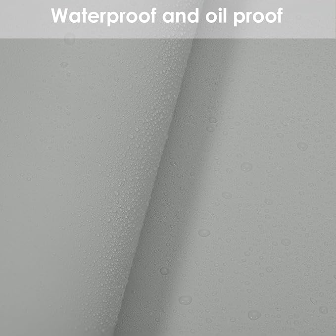 Leather Table Cover,1.8mm Thick,36x60 Inch Table Protector,Table Protector for Dining Room Table,Dining Table Cover,Table Cover Protector,Dining Table Protector(Gray+Gray,36x60)