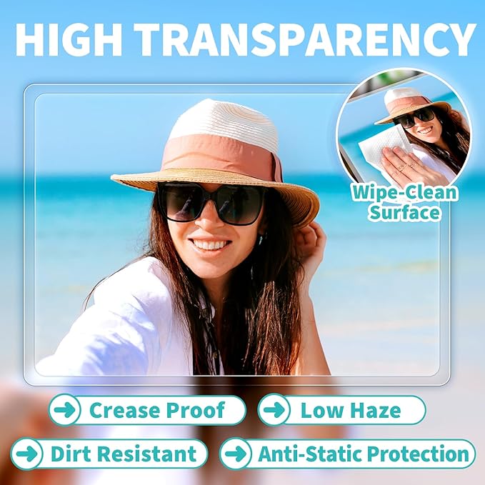 Binditek 50 Pack 10 Mil Thermal Laminating Pouches, 9x11.5 Inches Laminating Sheets, for Letter Size, Ultra Clear, Glossy, Hold 8.5x11 Inches, Heat Seal, School Office Supplies