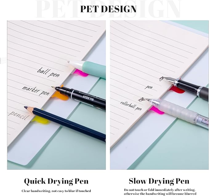 Golcellia 6 Pcs Sticky Tabs for Notebooks, 600 Pcs 5-Color Index Tabs with Flags, Divider Page Markers for Books, Binders, Bible Study & Office Supplies