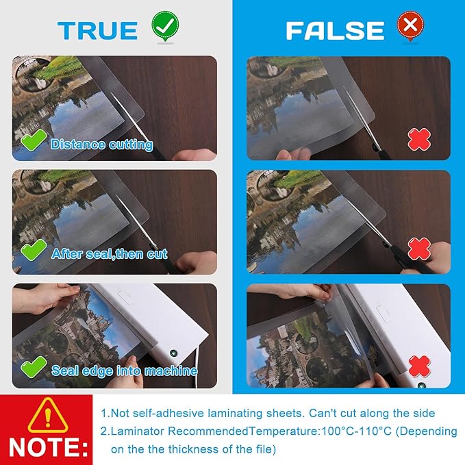 CAREGY 200 Pack Laminating Sheets, Hold 11 x 17 Inch Sheet, 3 Mil Clear Thermal Laminating Pouches 11.5 x 17.5 Inch Lamination Sheet Paper for Laminator, Round Corner