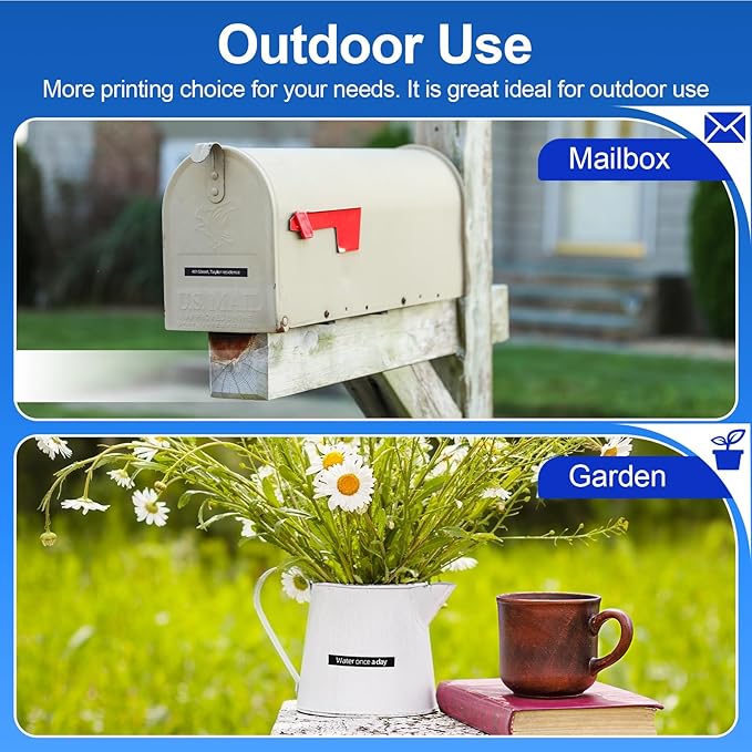 Labelife Black Label Tape 6mm Replace for Brother P Touch TZe-315 TZe TZ Tape 6mm 0.23 Laminated Black 1/4 for Brother Label Maker PT-D210 PT-D220 PT-H110 PT-D400, 4-Pack, White on Black