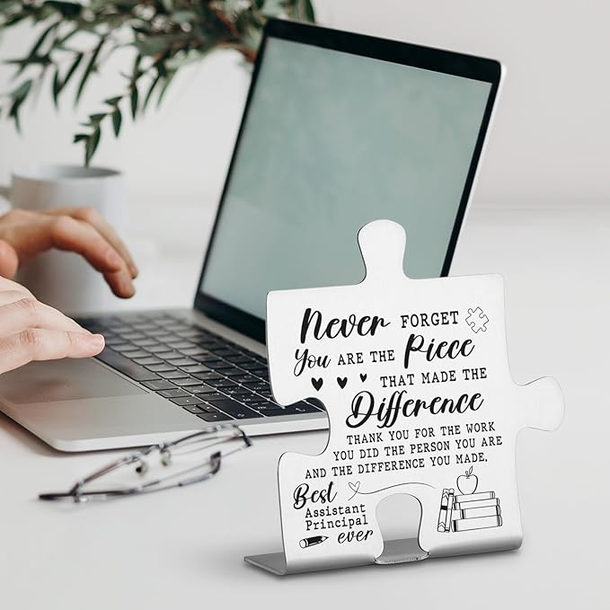 Thank You Appreciation Gifts for Coworkers, Boss, Women, Men, Nurse, Mentor Teacher. Going Away Gift Retirement Gift for Employee, Inspirational Motivational Quote Decorative Signs Plaques WDD7