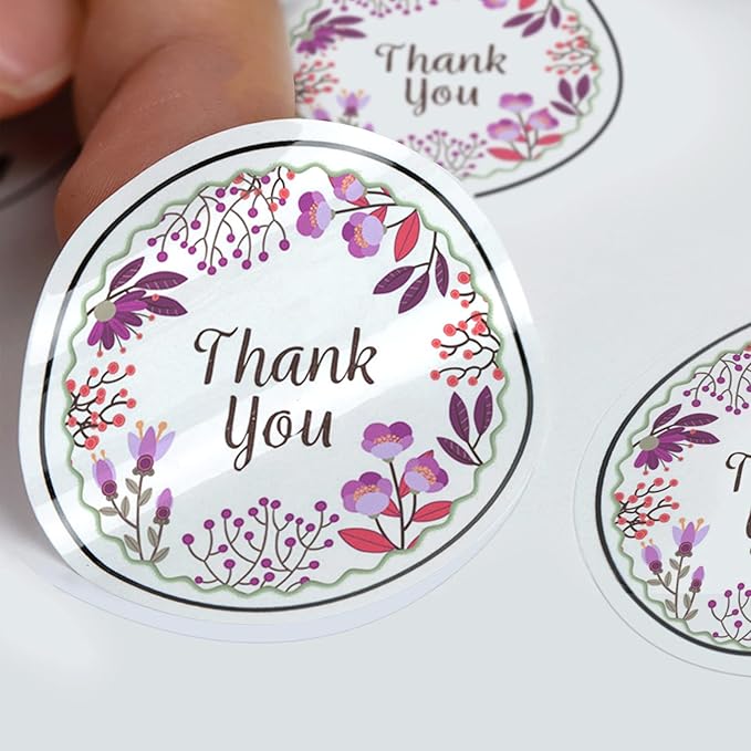 Gwybkq Sticker Paper Printable Vinyl for Inkjet Printer, 50 Sheets Glossy White Waterproof Labels