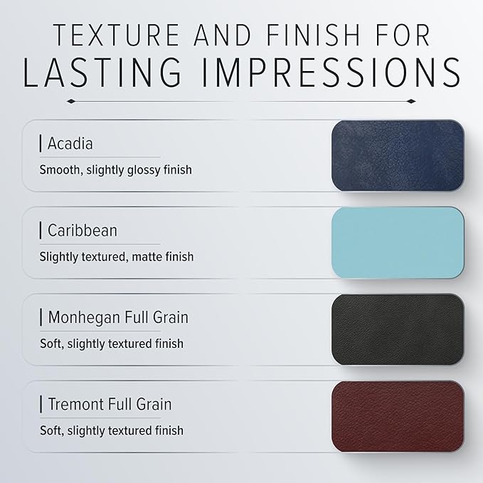 Gallery Leather Professional Weekly Monthly Planner 2026, Elegantly Bound Calendar Planner and Notebook with Stylish Gold-Gilded Page Edges, 12 Months - Acadia Malibu - 9 x 7 "