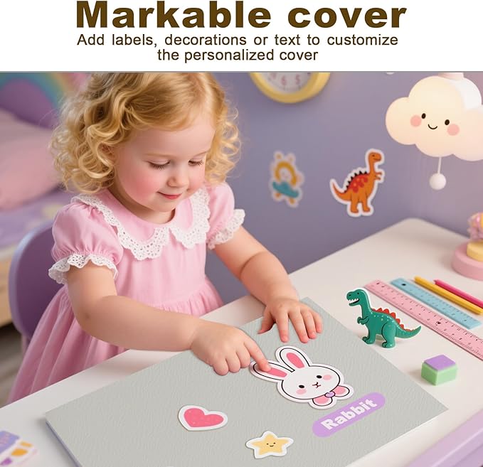 Folders with Pockets, LAYZZ 60 Pack Paper Pocket Folders, 2 Pocket File folders Fits Letter Size Paper, for School Office and Home (Grey)