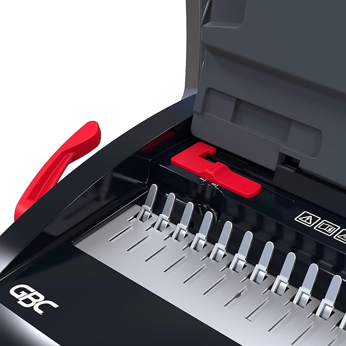 GBC Binding Machine, CB15 CombBind Punch and Bind Machine, Punches 15 Sheets, Binds 150 Sheets (WSM200023)