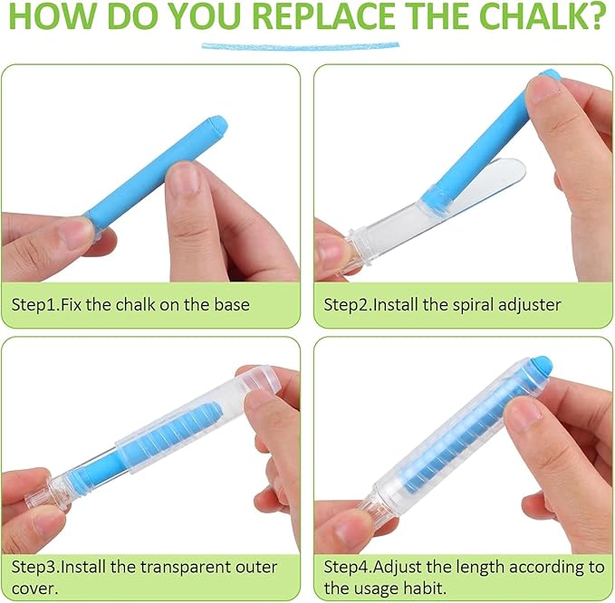 Magnetic Black Dry Erase Board for Refrigerator, 18" x 39"Chalk Board Contact Paper Decal for School, Office, Kitchen Fridge, Kids Drawing with Dustless Chalk, Holder and Magnets