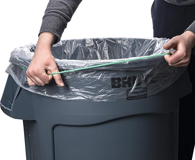 Tasker Rubber Bands for 55 Gallon Trash Cans, (Value - 6 Pieces)