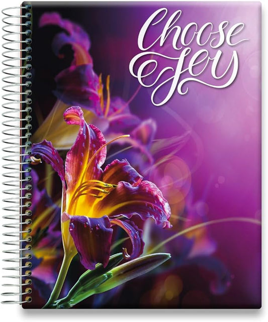 Tools4Wisdom 2026 Planner 2026 Calendar - 15 Months Starting Oct '25-8.5x11 Inch Hardcover - Daily Weekly Monthly - O5D6 - Purple Orchid