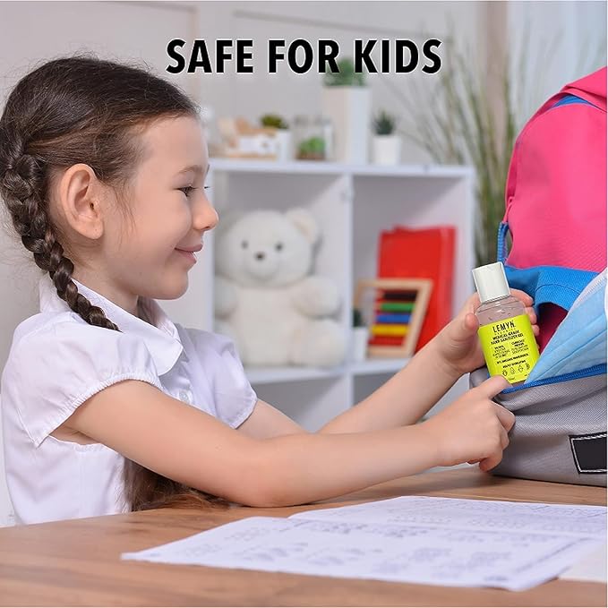 Medical Grade Hand Sanitizer Gel - 97% ORGANIC - 8 FL.OZ. Flip-Top (PACK OF 12)