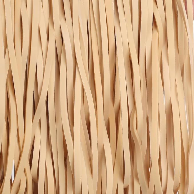 Rubber Bands Garbage Can Bands Elastic Large Size #117B 120 Pcs Trash Can Rubber Bands Black Elastics Bands 7 inch Assorted For Office Supplies Home