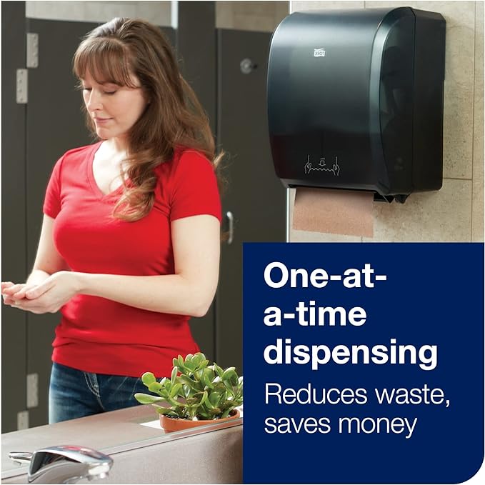 Tork Hand Towel Roll, Natural, Universal, H80, Extra Large, 100% Recycled, 1-Ply, 6 Rolls x 1000 ft, 8031000