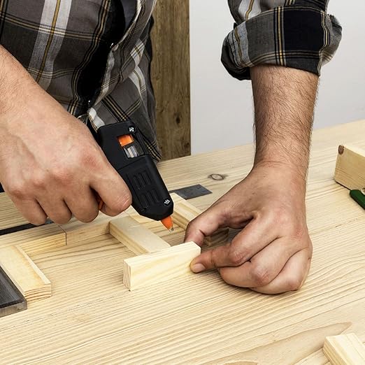 Artellius Mini Hot Glue Sticks - Clear, 600 Count, 4 in L x 0.27 in Dia - Fits Most Guns & Hot Melt Tools - Craft & Fabric Adhesive Sticks for DIY, School & Kids Projects