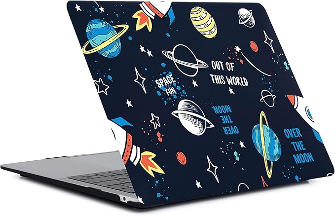 Case Compatible with MacBook Pro 16 Inch 2021 M1 Pro/Max Model A2485, Protective Plastic Laptop Hard Shell Case with Keyboard Cover Skin for MacBook Pro 16'' with Touch ID - Planet