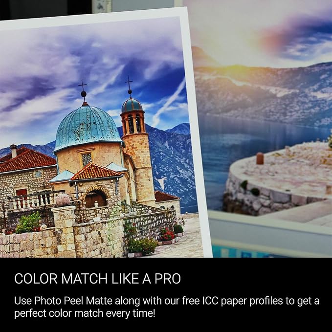 Elegance Velvet 17 in x 40 ft roll is a Premium Matte 310 gsm, Cold Pressed Bright White Museum Grade Fine Art Inkjet Paper, Compatible with Most Dye-Based and Pigment Printers