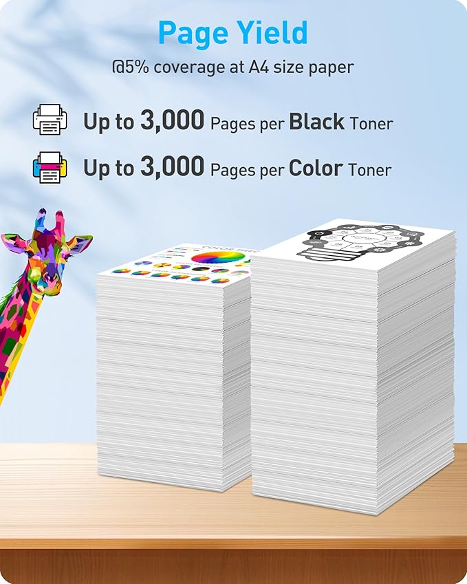 MasaiMara 74C10 74C10K0 74C10C0 74C10M0 74C10Y0 Compatible Toner Cartridges for Lexmark CS720 CS720de CS720dte CS725 CS725de CS725dte CX725 CX725de CX725dte CX725dhe CX725dthe Printer
