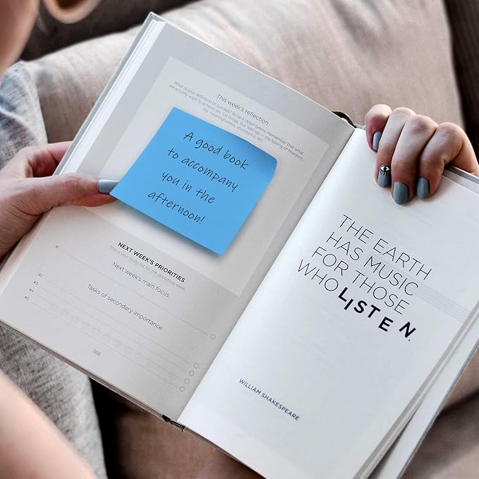 Sticky Notes 3x3 Self-Stick Notes Pads with 6 Bright Colors, Easy to Post for Office, School, Home, 6 Pads/Pack, 100 Sheets/Pad(Standard)