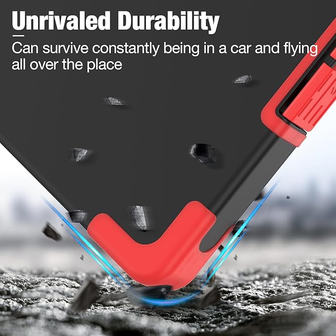 Sooez Toughest Clipboard with Storage, Internal Pen Pouch Included, Letter/ A4 Size, Shockproof Heavy Duty Plastic Clip Boards 8.5x11”, High Capacity Clipboards Box Case for Contractor Trucker Driver