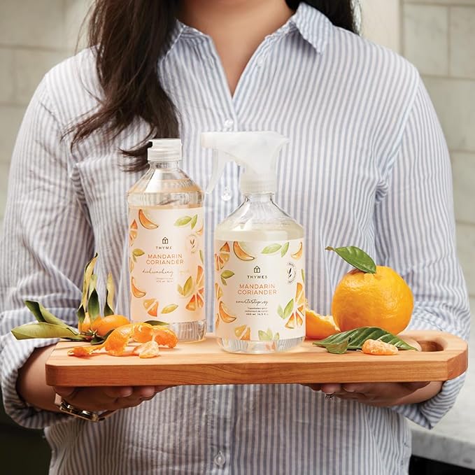 Thymes Countertop Spray - 16.5 Fl Oz - Mandarin Coriander