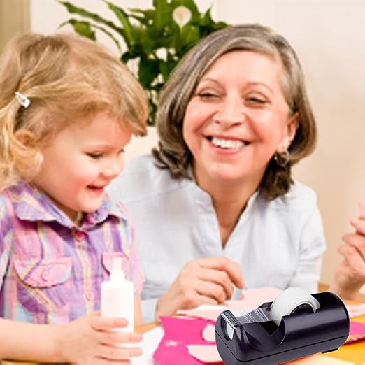 16 Rolls Clear Tape Refill - Tear by Hand, Transparent Tape Rolls for Dispenser, 3/4" x 1000 inch