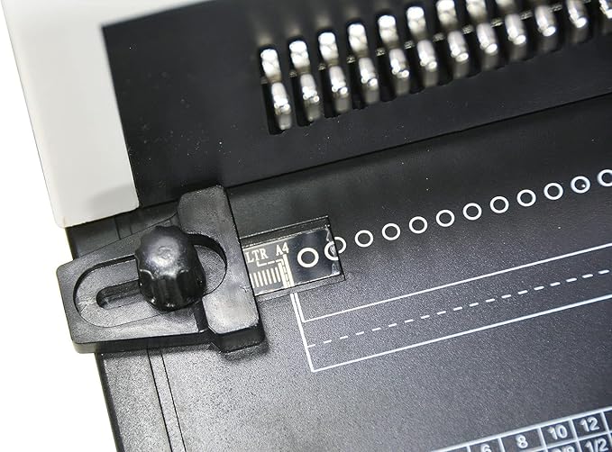 PPE S25A Coilbind Coil Punch & Binding Machine Free Crimper & 8mm Plastic COILS Box of 100pcs