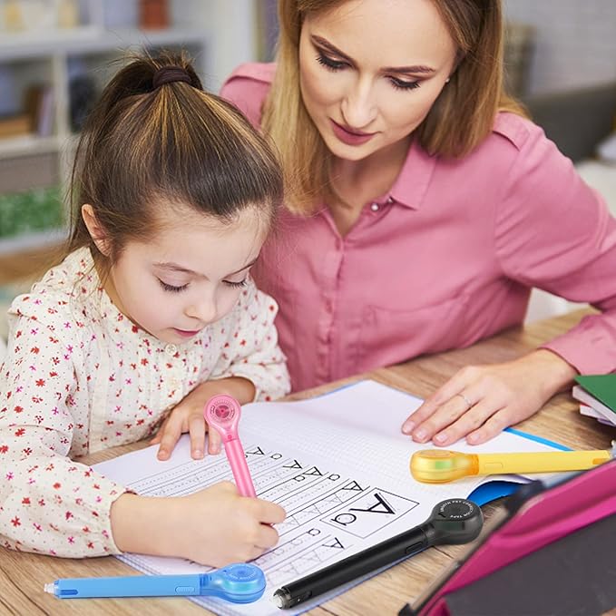 BESARME 6 Pieces Correction Tape Pen, Push Pull Protective, Easy to Use Applicator for Instant School Office Supplies, 1/5 X 236 Inch