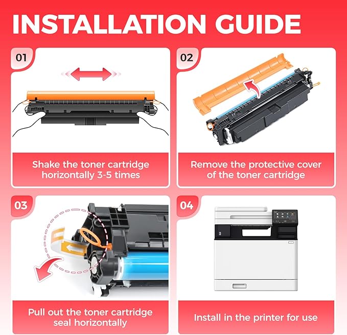 069H 069 Black Toner Cartridge Set 2-Pack MF753Cdw High Capacity Replacement for Canon 069H 069 Toner Cartridge Compatible for Canon Color imageCLASS MF753Cdw MF751Cdw LBP674Cdw Printer Ink All-in-One