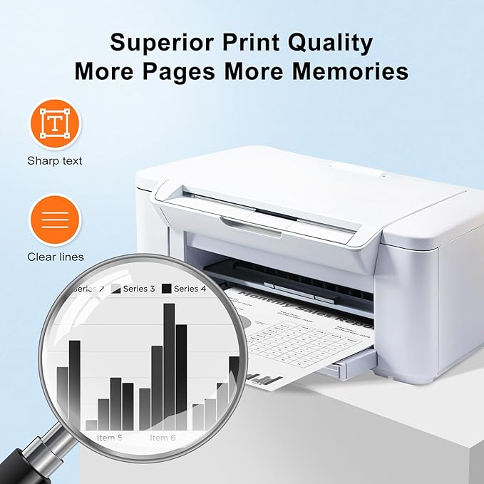TN830XL Toner Cartridge Replacement for Brother TN830XL TN830 TN 830 Black Toner Compatible with Brother DCP-L2640DW HL-L2460DW HL-L2480DW HL-L2400D HL-L2405W MFC-L2820DW Printer 4 Pack(High Yield)