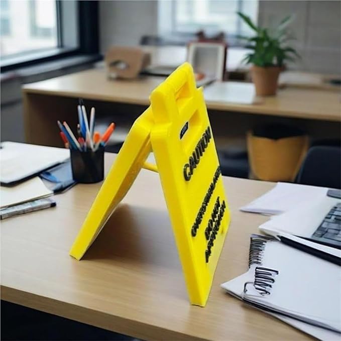 Office gag gift - funny team office gift - Q&A desk rate desk sign for colleagues, teammates, employees, bosses, managers, supervisors