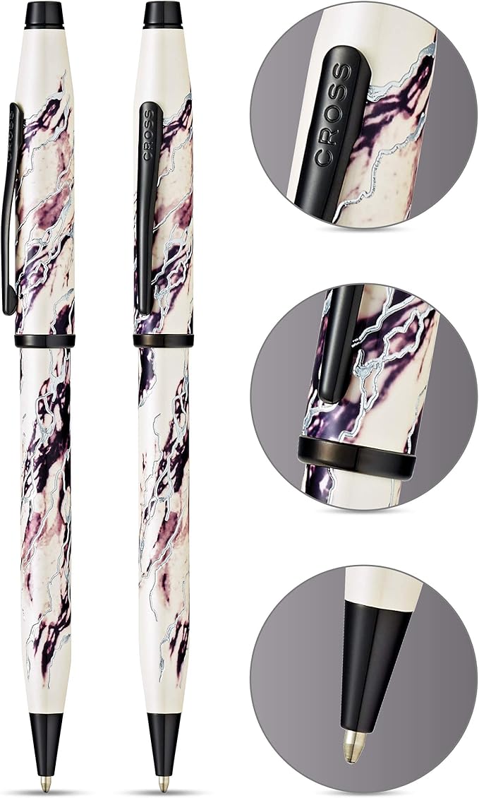 Cross Wanderlust Refillable Ballpoint Pen Presented in a Luxury Gift Box - Medium Point, Black Ink,