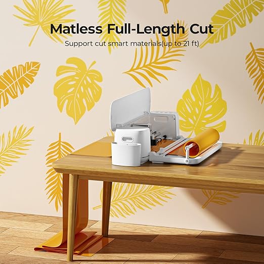 LOKLiK Cutting Machine 2 by HTVRONT - 5 in 1 Vinyl Cutter Machine with 5X Cutting Force, Cuts 100+ Materials, AI Painting, 13'' Smart Die Cutting Machine for All Crafts Cards 3D Arts Home Decor