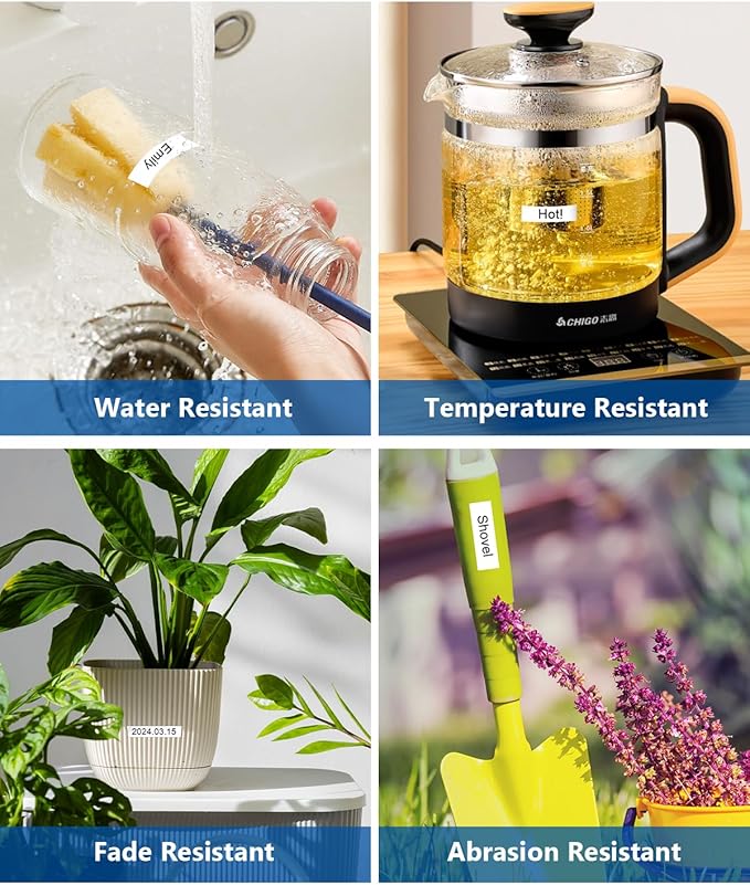 TZe-631 TZ 12mm 0.47 Laminated Black on Yellow Compatible with P Touch Label Tape TZe631 Refills for Ptouch PTH110 PT-D220 D210 D400 D600 H103W 2040 Label Maker, 3-Pack