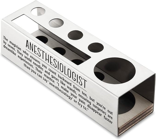 Anesthesiologist Definition Gifts for Women, Men, Anesthesiologist Office Supplies Desk Decor Pen Pencil Holders WCC48
