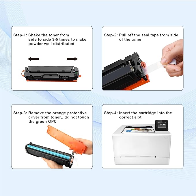 212A Black Toner Cartridges Replacement for HP 212A W2120A Works with Color Laserjet Enterprise M554, M555 Series, Color Laserjet Enterprise MFP M578 Series (1 Pack)