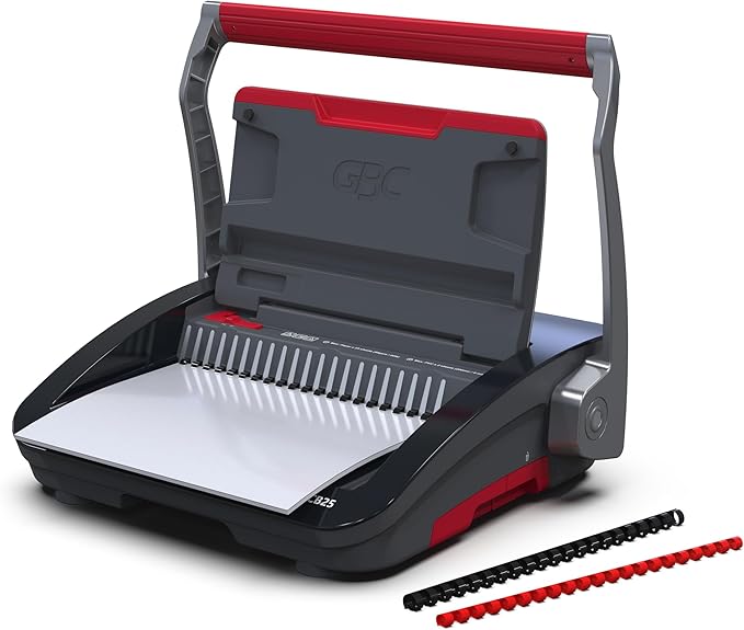 GBC Binding Machine, CB25 CombBind Punch and Bind Machine, Punches 25 Sheets, Binds 500 Sheets (WSM200026)