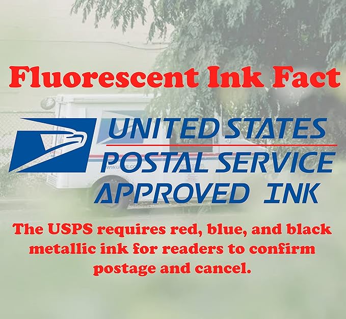 AMERICAN MAILING SOLUTIONS INC. | 2-Pack | Quadient IXINK1 Replacement Ink Cartridge for iX-1 Series Postage Meter