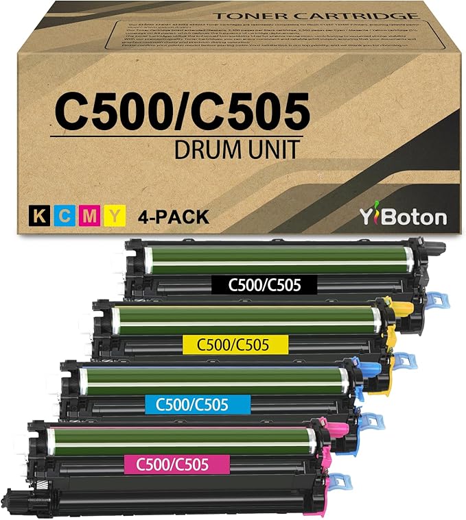 VersaLink C500 C505 Drum Cartridge Replacement for Xerox 108R01484 108R01481 108R01482 108R01483 Drum Unit Compatible for Xerox VersaLink C500N C500DT C500DN C505DN C505S C505X C505XL Printer Drum