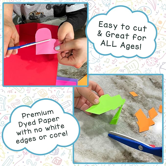 Hygloss Bright Orange Colored Cardstock - 11x17-Inch, 50 Sheets, 65 lb/ 176 gsm, Fade-Resistant, Acid-Free Color Card Stock Paper