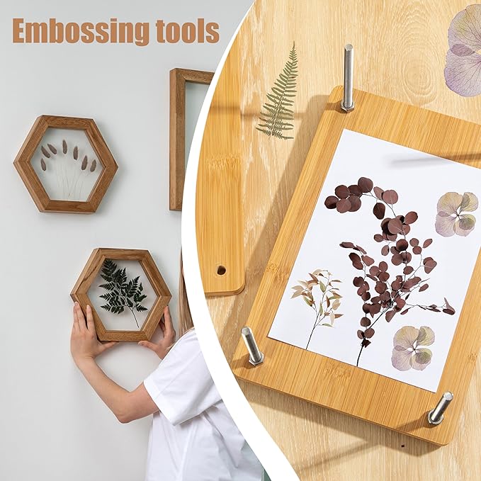 pamctry 50 Pcs Book Binding Kits for Beginners - Complete DIY Kit with Tools & Instructions, 11.6 x 7.8 Inches