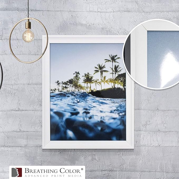 Vibrance Gloss Photo Printer Paper 10 mil 255 gsm Glossy Finish Premium Photo Paper Roll on 3inch Core 17 inches x 100 feet Works with Most Inkjet Printers Including Professional Makes and Models