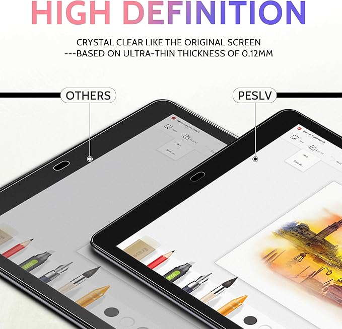 2 Pack Like Paper Screen Protector for iPad 9th/8th/7th (10.2-Inch, 2021-2019), Matte Anti Glare PET Film/Blue Light Filter Eye Protection Cover/Drawing & Writing Feel Like on Paper