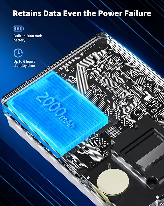 NGTeco Cloud Time Clock for Employees Small Business, Fingerprint+Card Time Clocks With Battery, 2.4G & 5G WiFi Times Clock Punch Machine with Remote Control Software ＆ iOS/Android App (0 Monthly Fee)