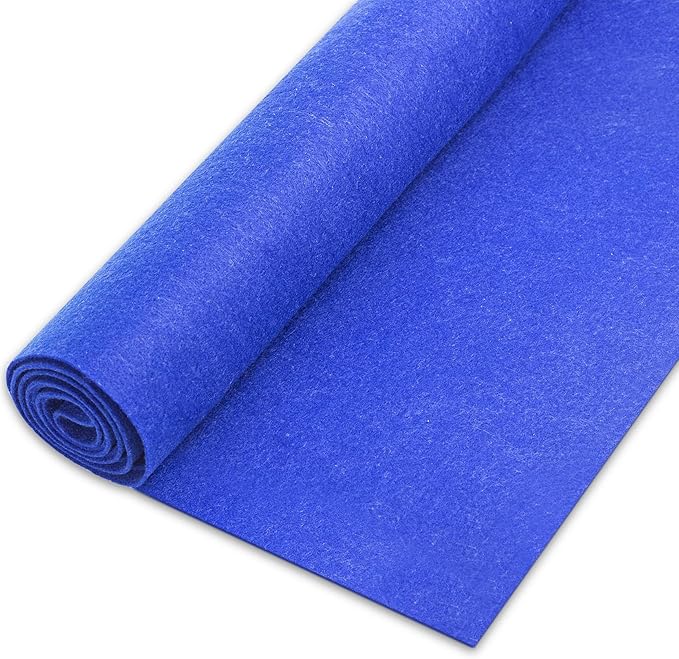 Felt Fabric 1.8 mm Thick 36" x 72" - Soft Durable Felt by The Yard Felt Sheets for Arts and Crafts, DIY Sewing, Crafting Projects (Blue) ﻿ ﻿ ﻿ ﻿ ﻿ ﻿ ﻿ ﻿ ﻿