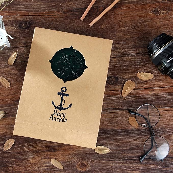 ThxMadam Green Scrapbook Leather Photo Album Vintage Wedding Guest Book Memory Book with 60 Black Pages Present for Valentines Anniversary Mother’s Day Birthday Gift for Teacher Student Kids Friend