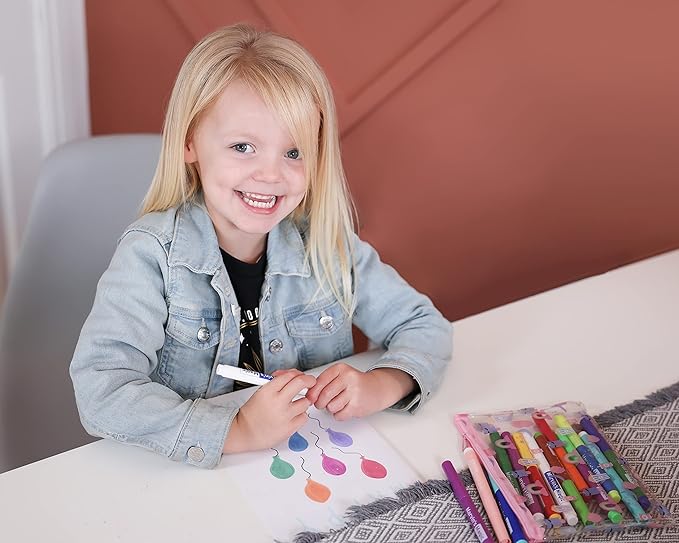 Marvin's Magic - 30 Amazing Magic Pens - Color Changing Pen Art - Create 3D Lettering, Write Secret Messages - Stationery Supplies, Art Supplies for Kids, Coloring Markers and Kids Drawing Kit